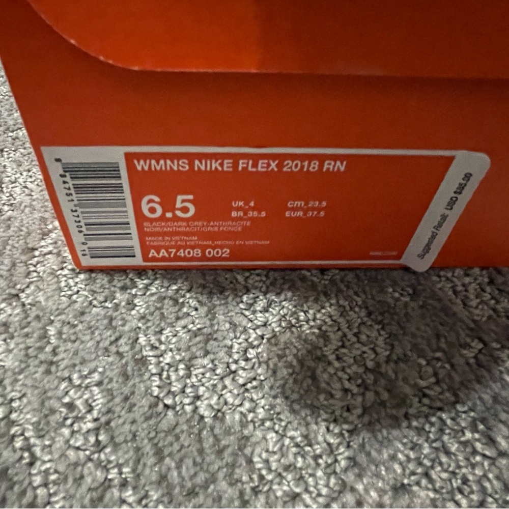 Nike Women's Flex  RN Shoes - Black/ Grey